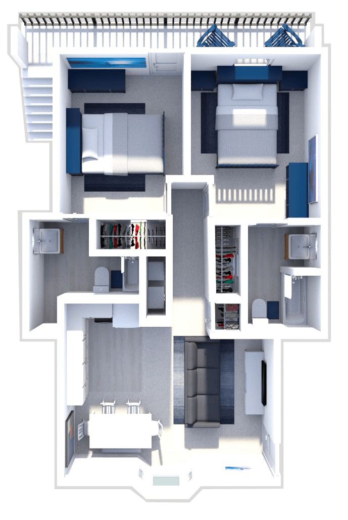 The Oxford floor plan